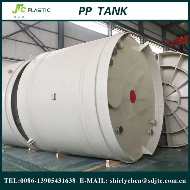 Skladovací nádrže z polypropylenu